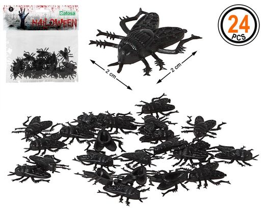 Mosca 16*13 Cm Negro 24 U