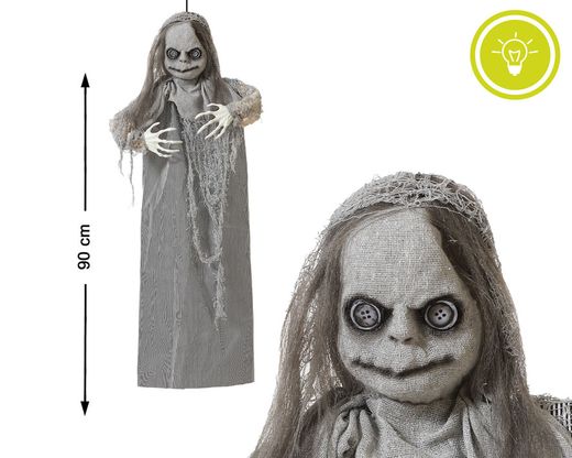 Niña Fantasma 90 Cm Luz