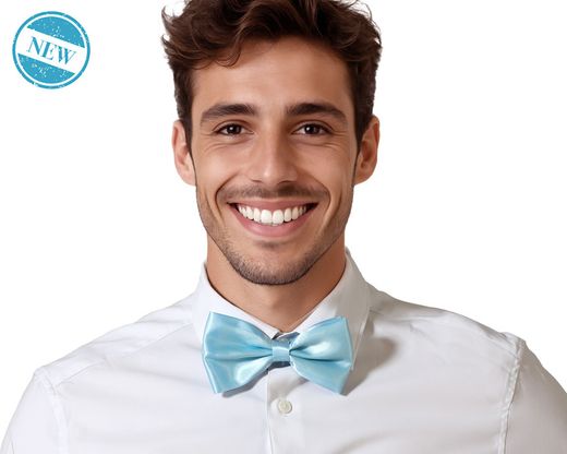 Pajarita Doble Azul 83637