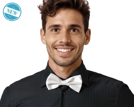 Pajarita Doble Blanco 83632