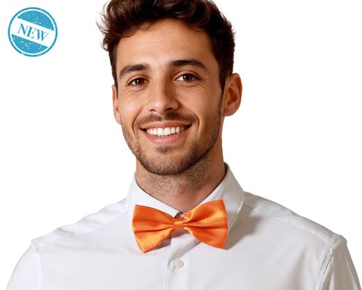 Pajarita Doble Naranja 83634