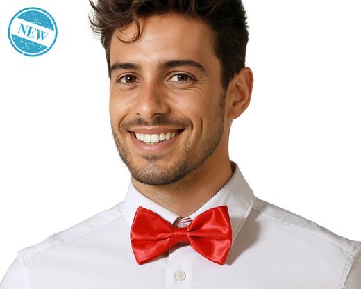 Pajarita Doble Rojo 83631