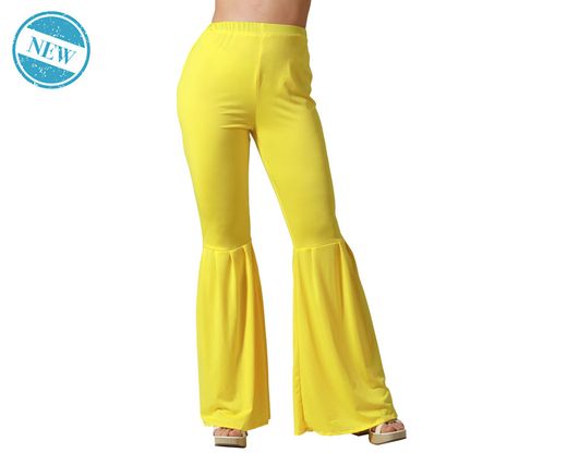 Pantalon Campana Disco Amarillo 84041