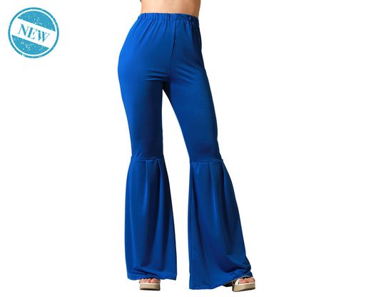 Pantalon Campana Disco Azul 84045