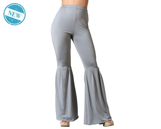 Pantalon Campana Disco Gris 84047