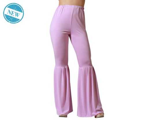 Pantalon Campana Disco Morado 84042