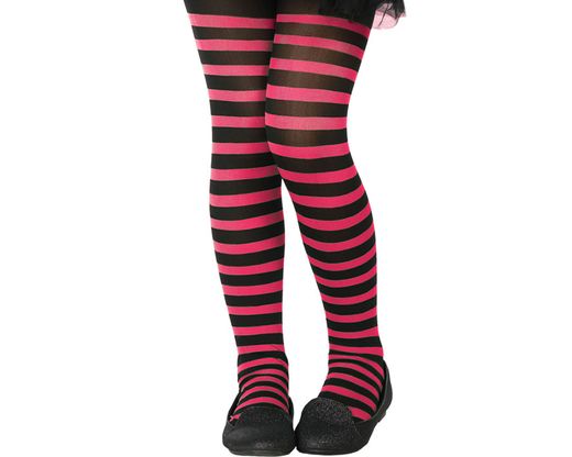Pantys Rayas Fucsia Niño T. Unica 59294