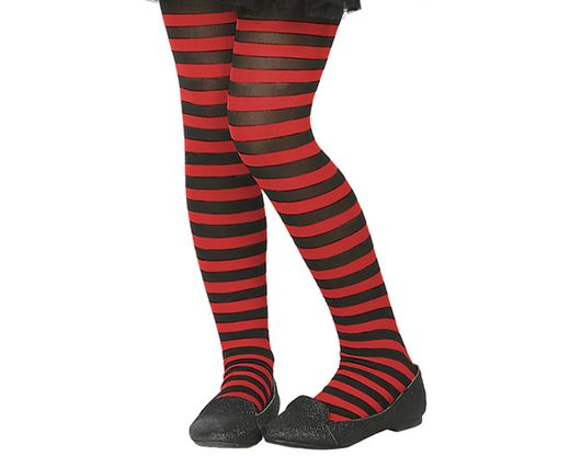 Pantys Rayas Rojo Niño T. Unica 59295