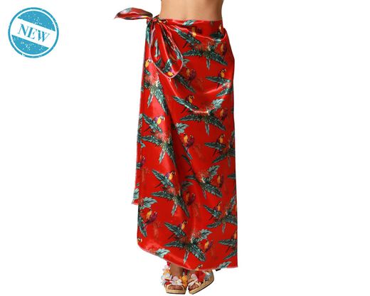 Pareo Hawaiano Rojo 83854
