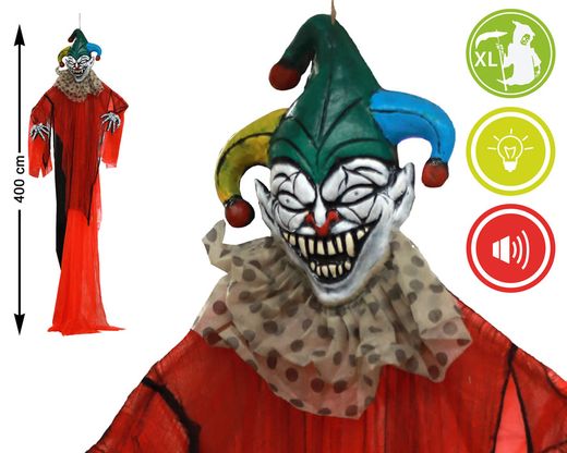 Payaso 400 Cm Luz/Sonido