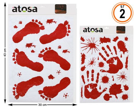 Pegatina Halloween 43X30 Cm 2 St.