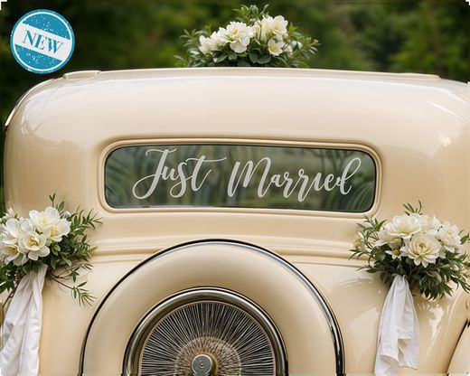 Pegatina Just Married 84038
