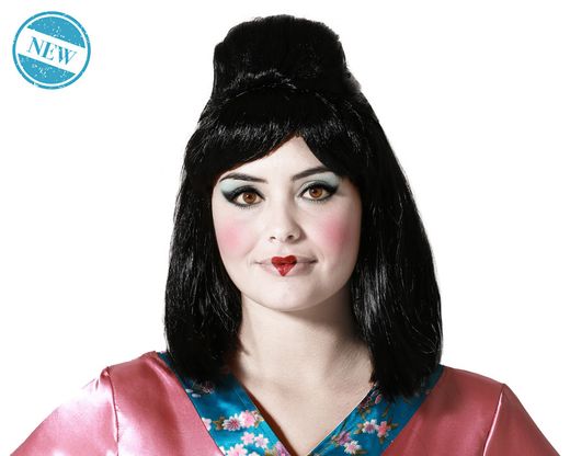 Peluca China Negro 130G 82046