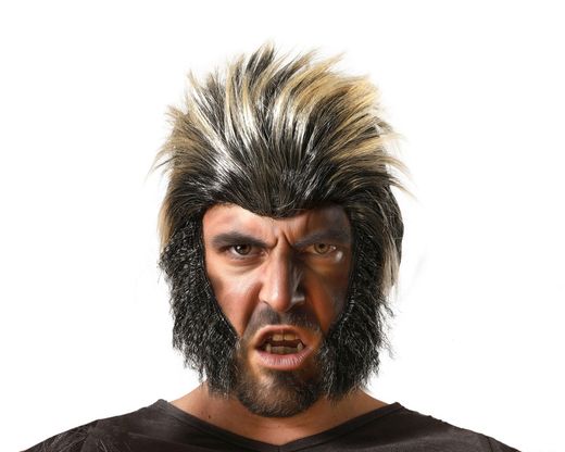 Peluca Hombre Lobo 110 Gr