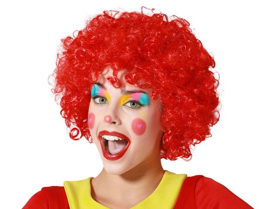 Peluca Payaso Rojo 60 Gr 83664