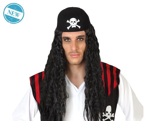 Peluca Pirata Larga 80264