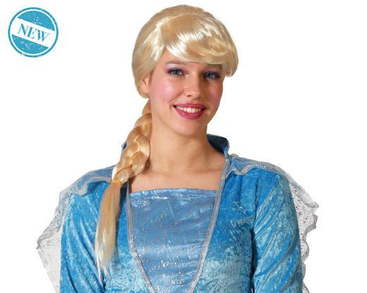 Peluca Trenza Rubia 80207
