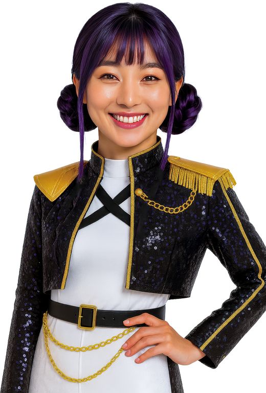 Peluca ZOEY K-POP adulta