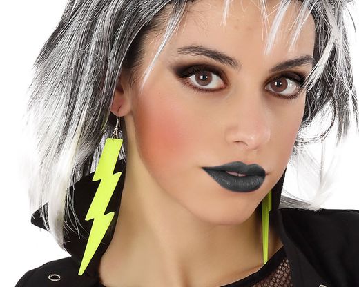 Pendientes Neon Amarillo 63631