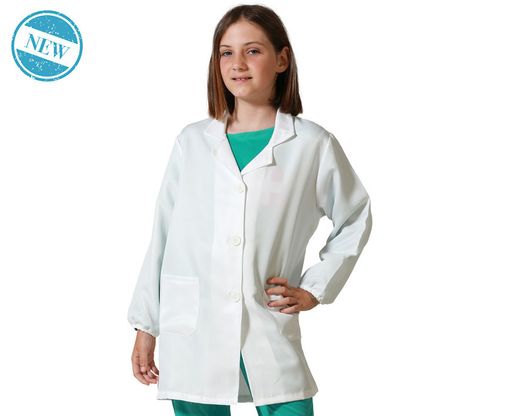 Per. Bata Blanca Infantil 7-9 84014