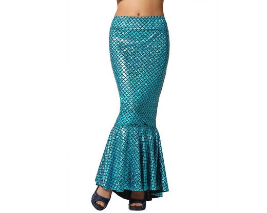 Per. Falda Sirena Azul 66553