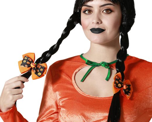 Pinza De Pelo Calabaza 2 Pcs