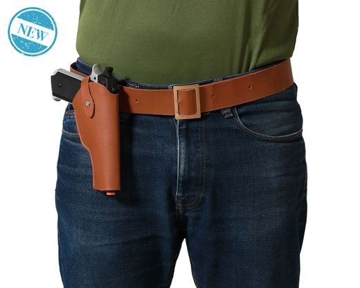 Pistolas 21X12 Cm Cartuchera Marron 83256