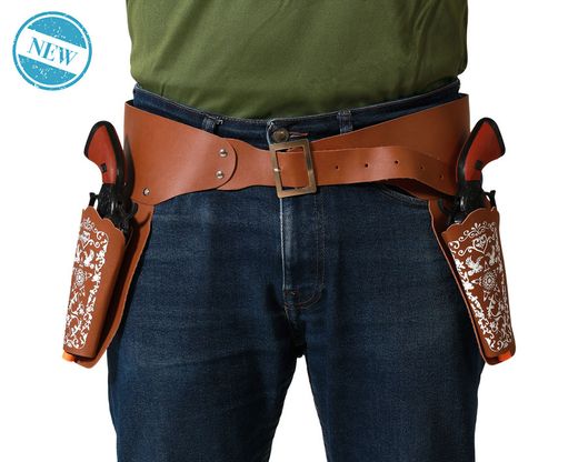 Pistolas 23X11Cm Cartuchera Marron Pu 83261