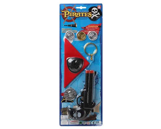 Pistolas Piratas 44.5X15.5Cm Negro 56260