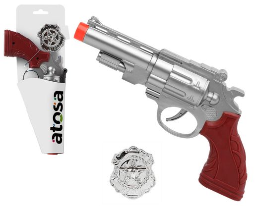 Policia  27X9Cm Plateado 56247