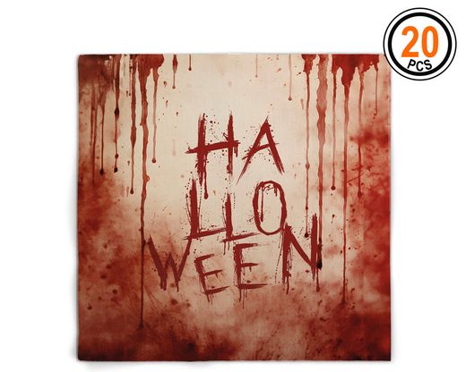 Servilletas 33X33Cm Sangre 20 U