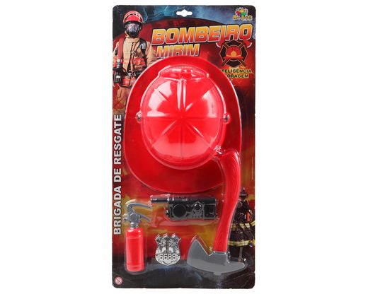 Set Bombero 29X57 Cm Rígido 50869