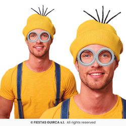Set gorro gafas Minions
