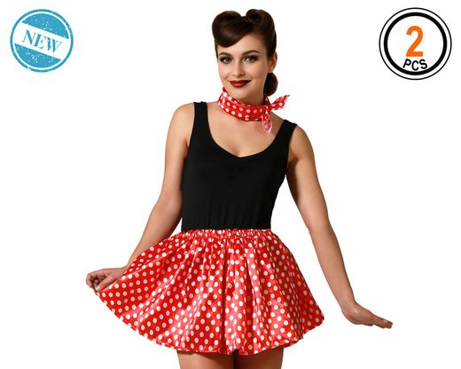 Set Pin-Up Rojo 83615