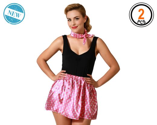 Set Pin-Up Rosa Adulto 83617
