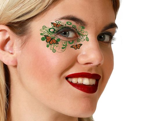 Sol/Tatuajes  Ojos Verde 80010