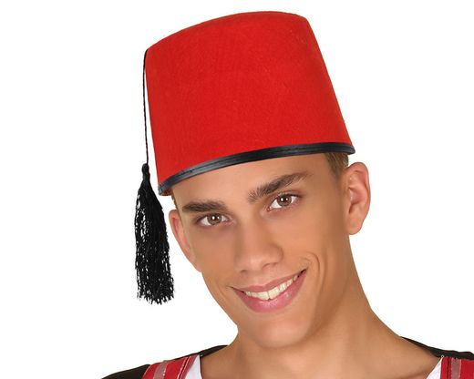 Sombrero Arabe Rojo 58854