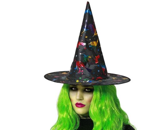 Sombrero De Bruja Multicolor