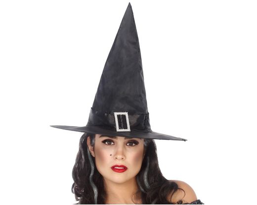 Sombrero De Bruja Negro