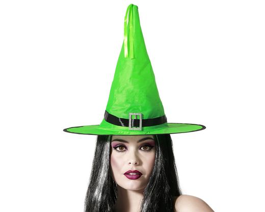 Sombrero De Bruja Verde