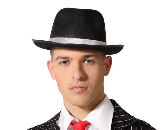 Sombrero Ganster Fieltro Negro 66573