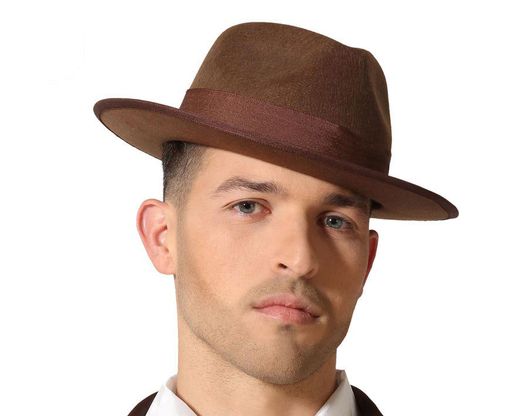 Sombrero Ganster Marron 66571