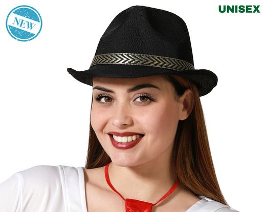 Sombrero Ganster Negro 83712