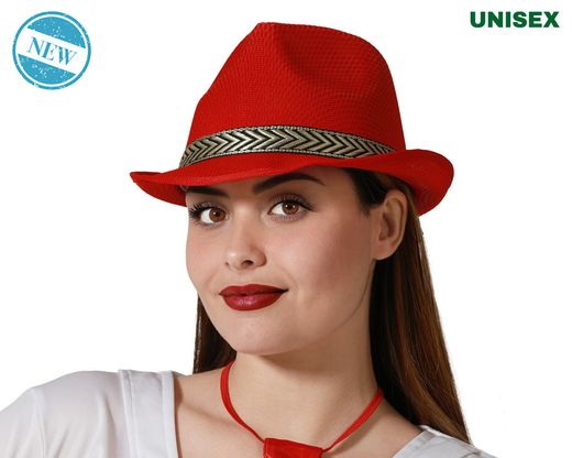Sombrero Ganster Rojo 83705