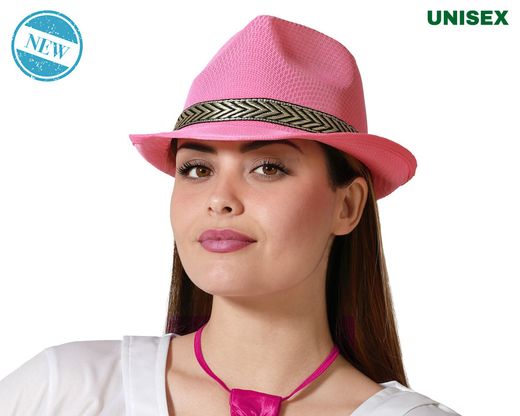 Sombrero Ganster Rosa 83707