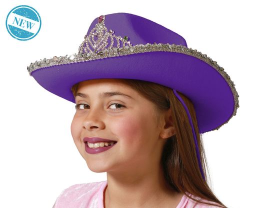 Sombrero Oeste  Infantil Morado 83900