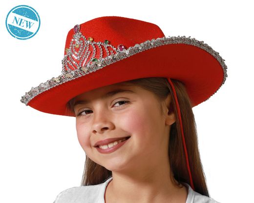 Sombrero Oeste  Infantil Rojo 83899