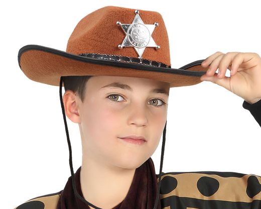 Sombrero Oeste  Marron Niño 39856