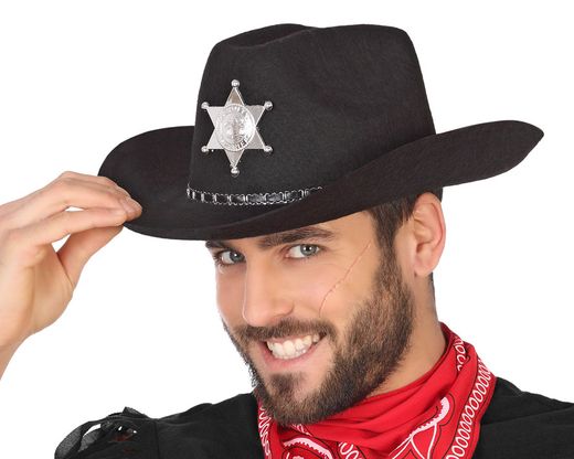 Sombrero Oeste  Negro 59017
