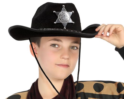 Sombrero Oeste  Negro Niño 39857